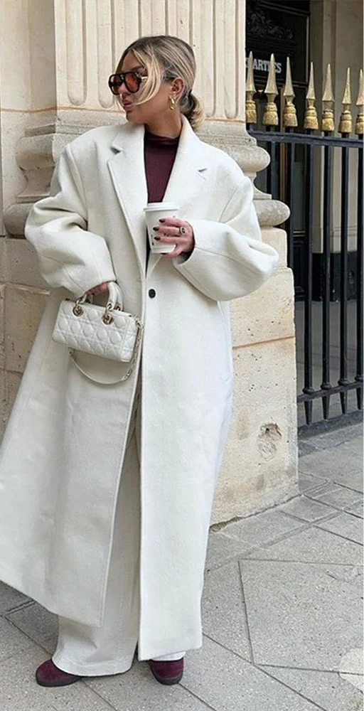 Manteau Blanc