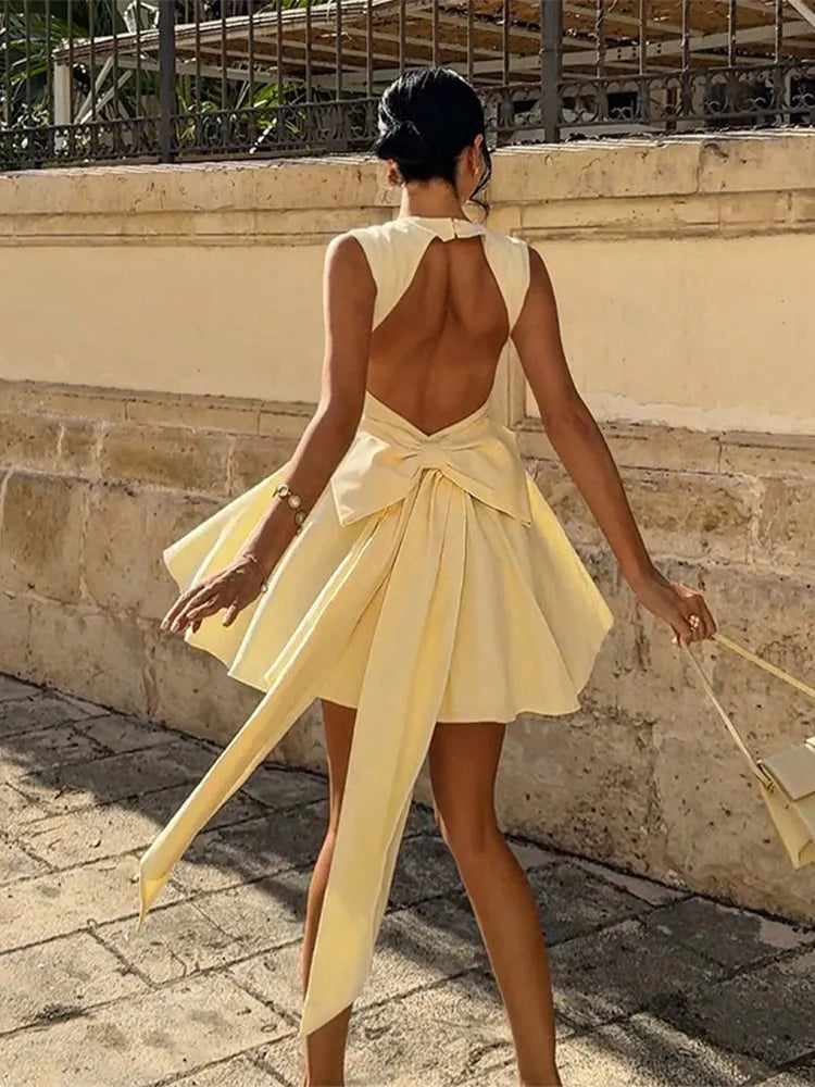 Robe Jaune Pastel